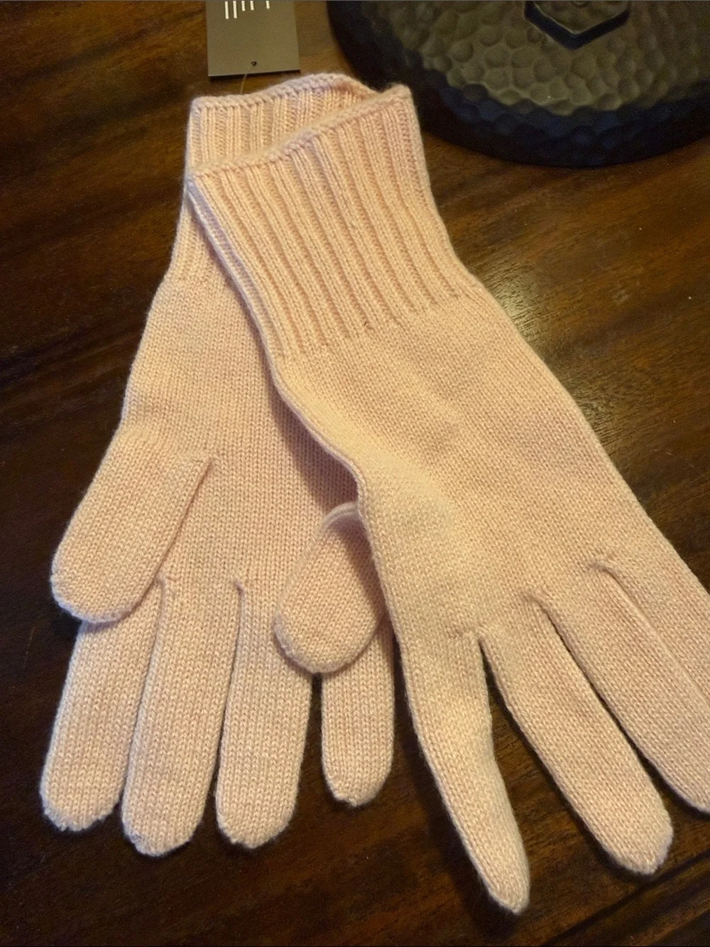 J.Jill Light Pink Cashmere Gloves NWT